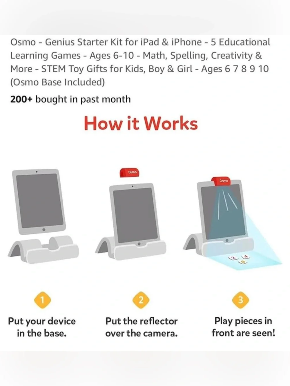 Osmo educational game NEW
